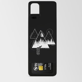 Modern Geometric Nature Forest Bohemian Triangles Android Card Case