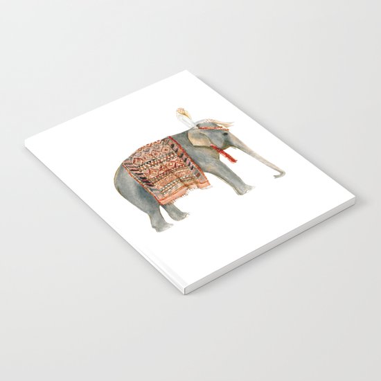 Elephant Ride Notebook