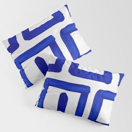 Greek Blue Design Pillow Sham