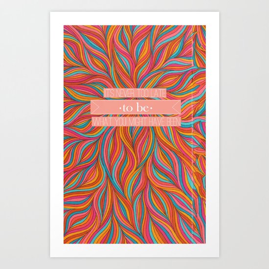 InspirationalCollages.tumblr 3 Art Print