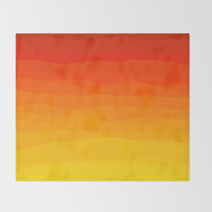 red and yellow blanket