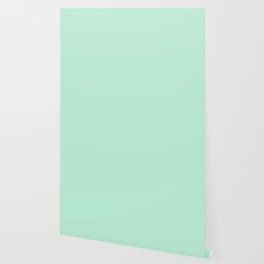 Simply Light Mint Green Wallpaper