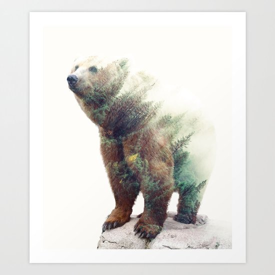 One With Nature V2 #society6 #buyart #decor Art Print