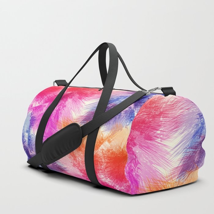 Abstact palm leaves 216 Duffle Bag