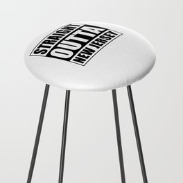 Straight Outta New Jersey Counter Stool