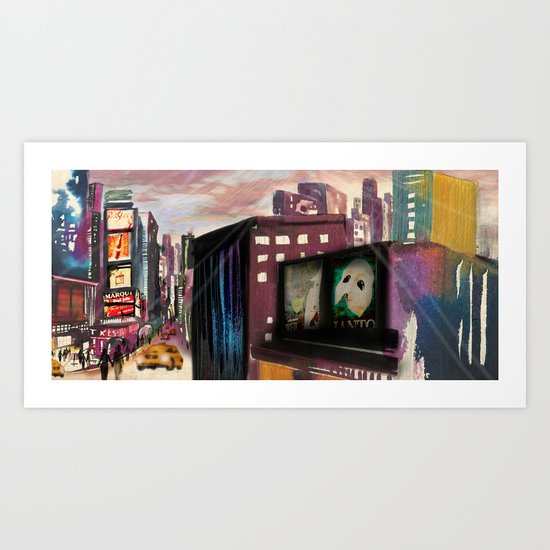 Times Square Art Print