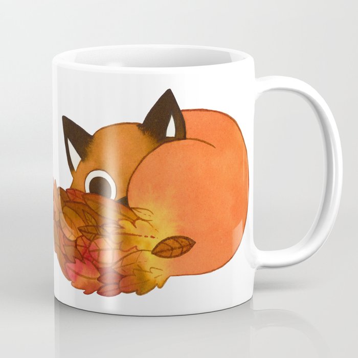 Shy Fox Coffee Mug