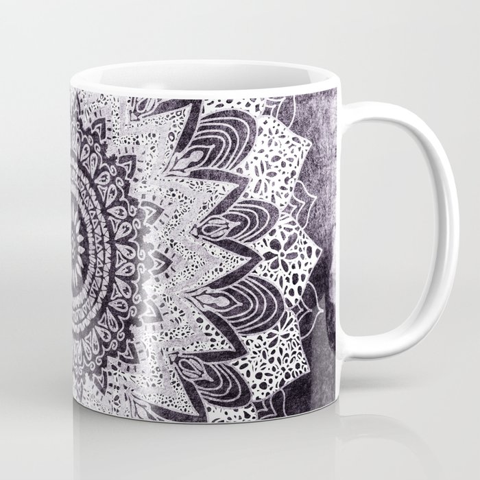 BOHOCHIC MANDALA IN PURPLE Coffee Mug