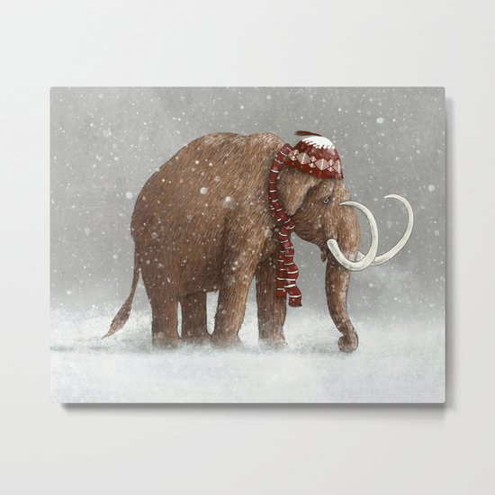 The Ice Age Sucked Metal Print