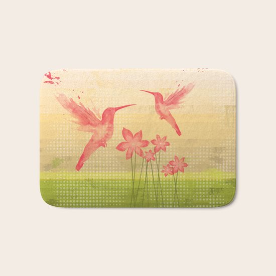 Hummingbird Bath Mat