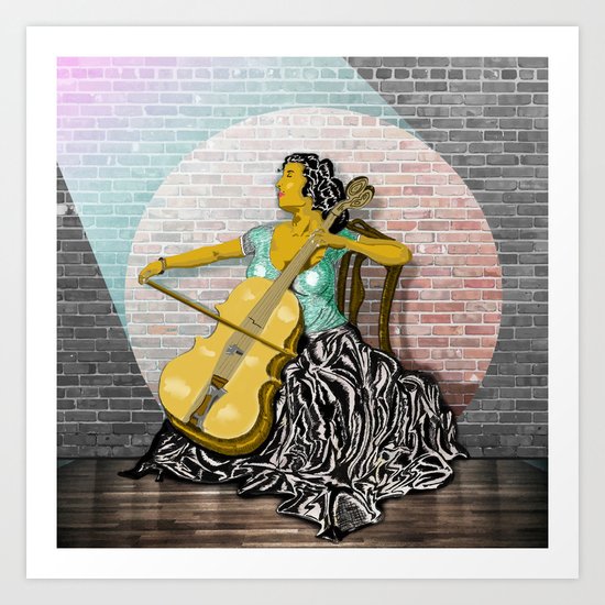 Mariah Art Print