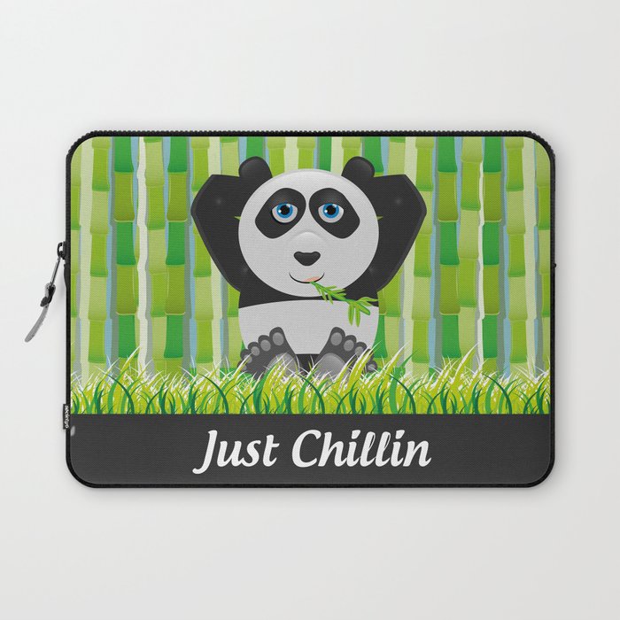 Panda Chillin Laptop Sleeve