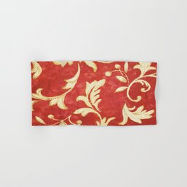 Leaf Pattern Design Hand & Bath Towel