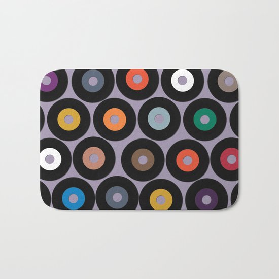 VINYL lilac Bath Mat