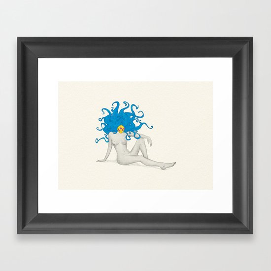 Dead model No.3 Framed Art Print