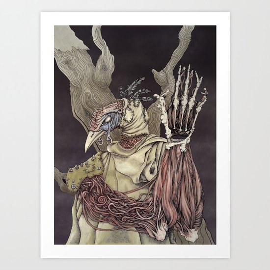 A Sacrifice for Knowledge Art Print