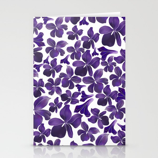 Sweet violets Stationery Cards