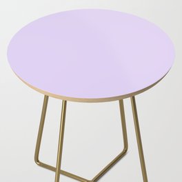 Pastel Purple - Lilac - Lavender - Solid Color Side Table