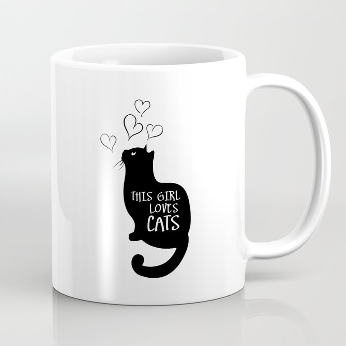 This Girl loves cats Coffee Mug
