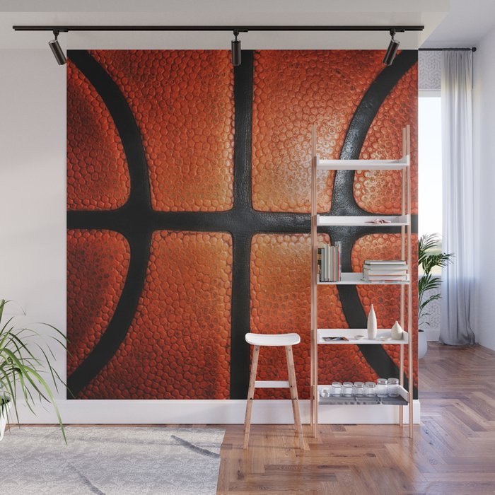 Basketball Wall Mural By Alifart Society6
