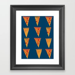 Pizza Nirvana Framed Art Print