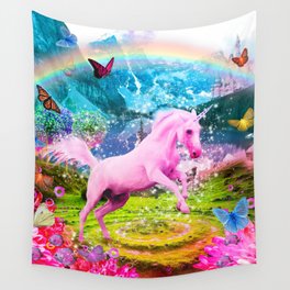 Valentina's Unicorn Wall Tapestry