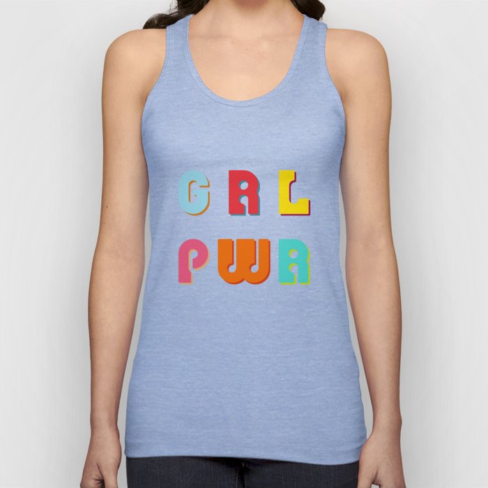 GRL PWR Girl Power Tank Top