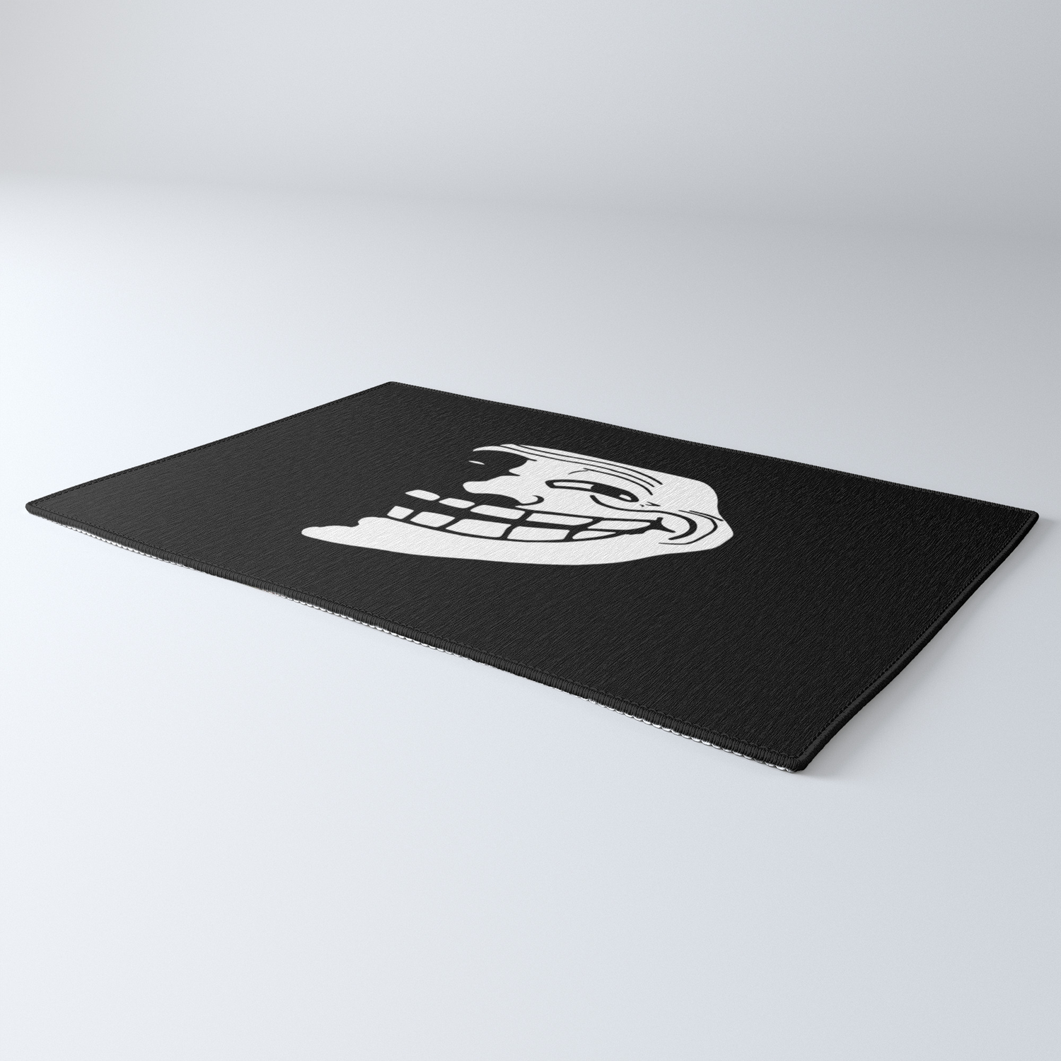 Meme Trollface Coolface Problem Rug By Gin3art Society6