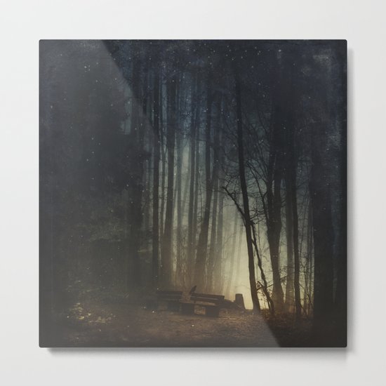 enD of nigHt fanTasy Metal Print