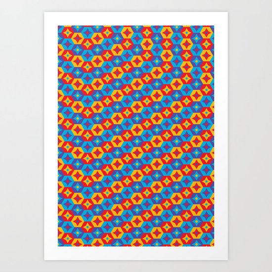 Pattern 0007 Art Print