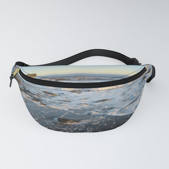 Golden hour at the seaside Fanny Pack