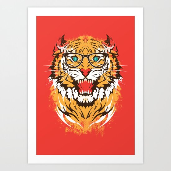 tigeek Art Print