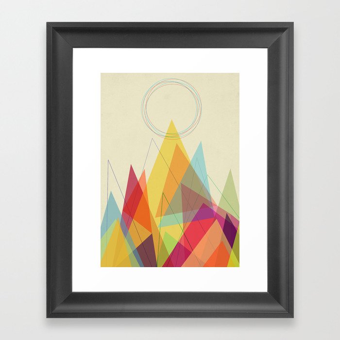 Holy Mountain Framed Art Print