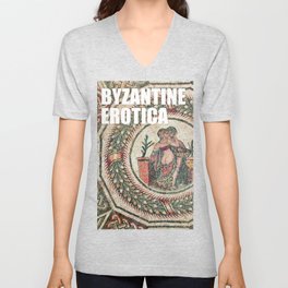 BYZANTINE EROTICA V Neck T Shirt