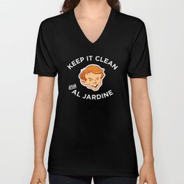 Keep it Clean! V Neck T Shirt
