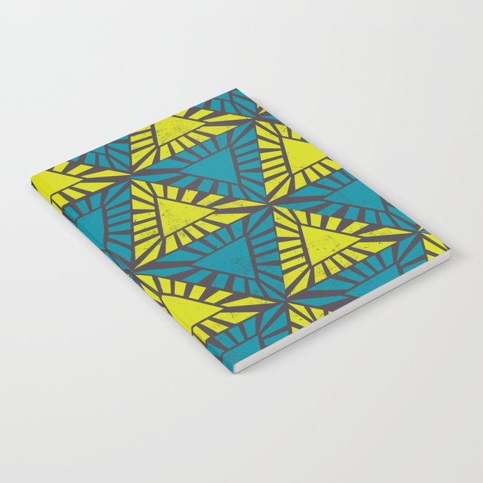 Green triangles Notebook