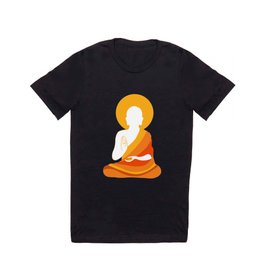 Lord Buddha Illustration T Shirt