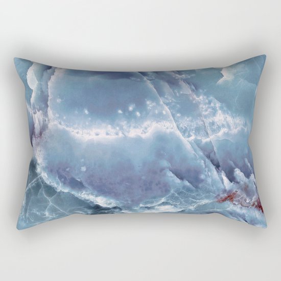 Blue onyx Rectangular Pillow