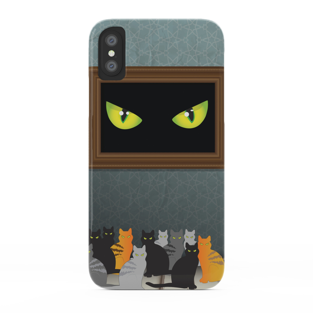 Cat's Eyes Phone Case by steveanderssendesign