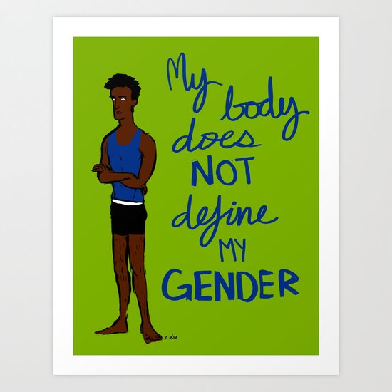 Gender Poster Art Print