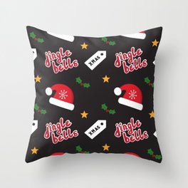 Christmas Jingle Bells Collection Throw Pillow