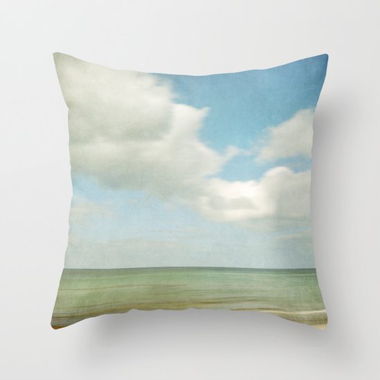 sea square IV Throw Pillow