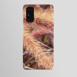 Golden fountain grass  Android Case