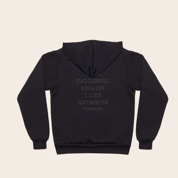 Expensive black hoodie sale