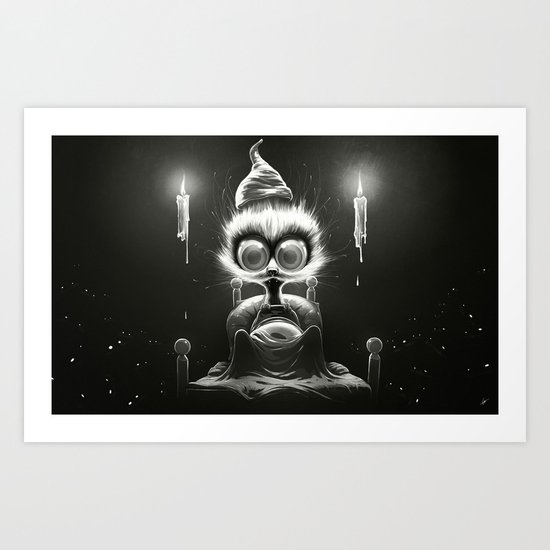 Hu! Art Print