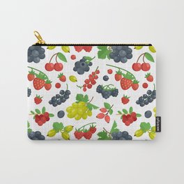 Colorful Berries Pattern Carry-All Pouch