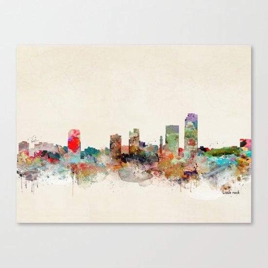 little rock arkansas Canvas Print