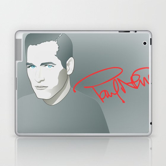 Paul Newman Laptop & iPad Skin