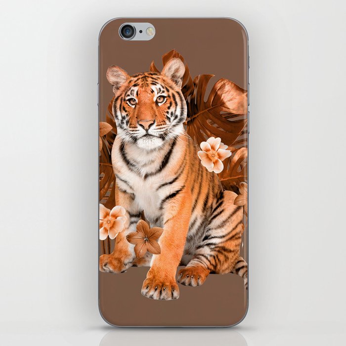 Golden Tiger Jungle iPhone Skin