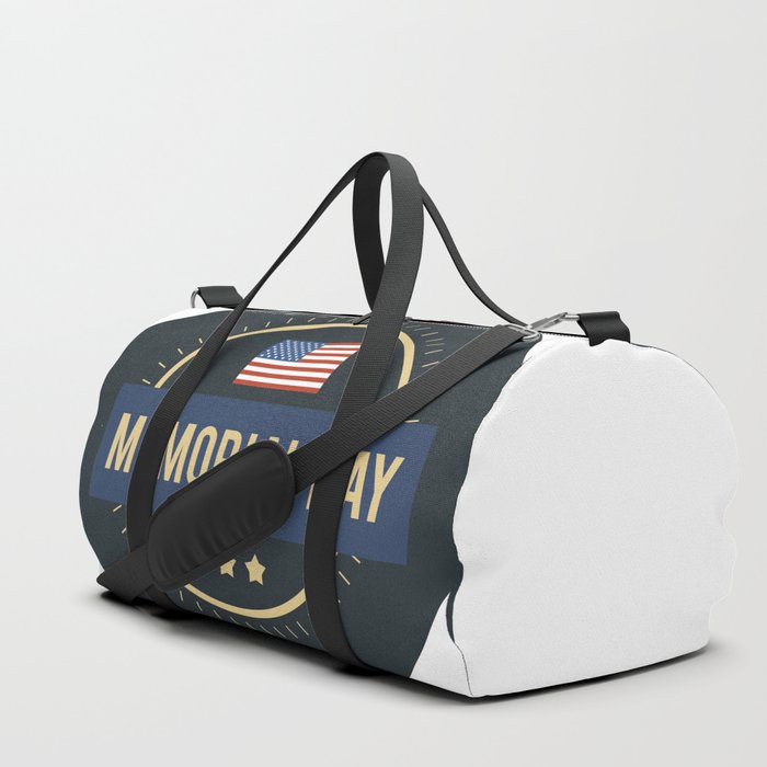 Memorial Day Navy Duffle Bag